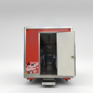 Sosisliler için oturma yemek kamyonu ile gıda kamyonu mobil gıda kamyonu römork - Product Image 5
