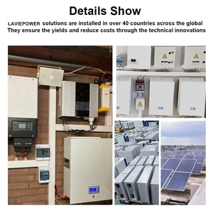 Batería de Iones de Litio para el Hogar de 5kw 10kw 15kw 48v 100ah 200ah 300ah, Almacenamiento de Energía Solar de 5kwh 10kwh 15kwh 20kwh, Lav-51280 5kw 10kw - Product Image 4
