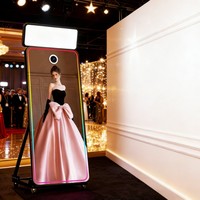 Photomaton Miroir Magique avec Éclairage d'Appoint et Boîte Miroir pour Événements Festifs et Photomaton Miroir Magique