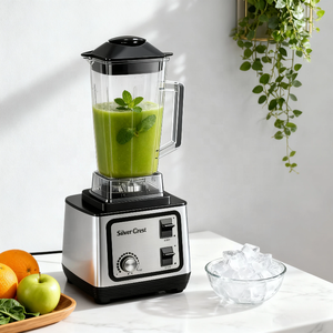 Mélangeur de smoothies aux fruits électrique de cuisine personnalisé 1500w mélangeur centrifuge SS presse-agrumes lent commercial pour légumes et carottes - Product Image 1