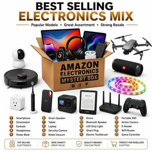 Lote <span class=keywords><strong>de</strong></span> Electrónicos en Liquidación, Caja Misteriosa con Smartphones, Tablets, Auriculares, Cámaras, Baterías Externas para Minoristas, Stock Disponible para Venta al Por Mayor - Product Image 4