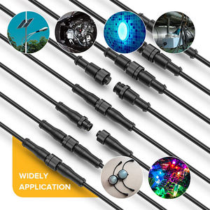 مشروع برنامج ip68 المعادن الجوز ws2812b ws2811 led قطاع 3pin 4pin y شكل الكهربائية موصل مقاوم للمياه - Product Image 5