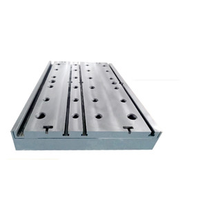 Caja <span class=keywords><strong>cuadrada</strong></span> de medición y inspección de mármol con ranura en T de hierro fundido, almohadilla <span class=keywords><strong>auxiliar</strong></span> de contorno para máquina herramienta CNC - Product Image 6