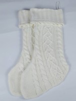 Chaussettes de Noël imprimées en laine tricotée, fourniture directe usine, vente en gros à bas prix, source d'usine, achetez maintenant, motif sapin de Noël