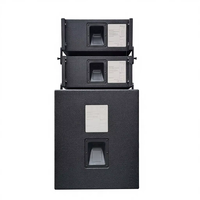 Enceinte linéaire professionnelle TW110, enceinte passive à 2 voies de 10 pouces, spéciale pour les spectacles sur scène