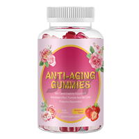 Gummies éclaircissantes pour la peau JBY avec vitamine C et vitamine E, bonbons gélifiés en gros, suppléments de collagène et de L-glutathion