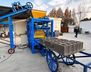 מכונות עבור רעיונות עסקיים קטנים בלוק יצרן בטון בטון בטון מלט QT4-24 בלוק עשיית מכונה לבנים חלול - Product Image 4