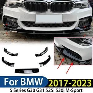 Para BMW Serie 5 G30 G31 525i 530i 2017 a 2023 M-Sport, kit de carrocería con alerón delantero, difusor y protector de parachoques. - Product Image 1