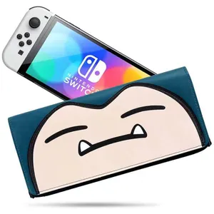Kantong Cetak Kustom untuk Nintendo Switch Penutup Oled dengan Kulit Pemegang Kartu Game Sd Lucu Switch Bag Switch Game Case