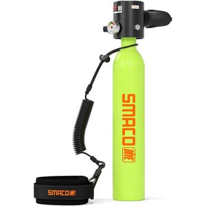 Tanque de Buceo Mini Smaco S300 de 0.5L, Botella Pony de Aluminio de Alta Presión Reutilizable para Buceo - Product Image 1