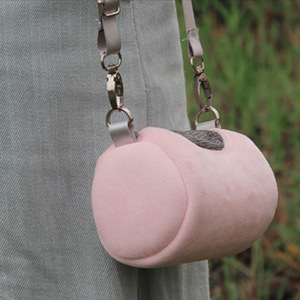 Pet Cage Cross Body Accessories Cylinder Design Soft Practical House Travel Portable Squirrel Visible Mesh Hamster Carrier Bag - Product Image 2