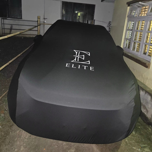 غطاء سيارة مخملي مرن ومخصص للحماية من الأشعة فوق البنفسجية بسُمك 4 مل، مقاوم للغبار والخدش من الداخل، نسيج مطاطي للسيارات الفاخرة - Product Image 4