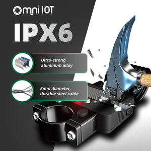 ओमनी वायरलेस यूएसबी चार्ज किराये परियोजना व्यक्तिगत साइकिल श्रृंखला Bluetooths सौर पैनल Bluetooths अनलॉक बाइक स्मार्ट केबल ताला - Product Image 2