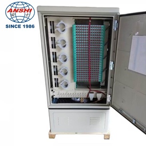 Gabinete de distribución de <span class=keywords><strong>fibra</strong></span> ANSHI para exteriores <span class=keywords><strong>FDT</strong></span> 288 con 48 96 144 288 576 720 núcleos para redes 4G y 3G Producto FTTH - Product Image 4