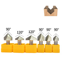 VENTE FLASH Arden 0304 Fraise à rainurer de type « V » 1/4*3/8 Fraises pour routeur CNC en bois Fabricants de fraises en V pour routeur CNC en bois