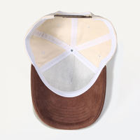 Gorras de Golf Personalizadas de 5 Paneles para Hombre, de Alta Calidad, con Logotipo Personalizado, Gorras de Dos Tonos, Gorra de Béisbol Estructurada con Logotipo Bordado