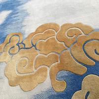 Tapis et moquettes modernes haut de gamme faits sur mesure pour les couloirs et les chambres d'hôtels 5 étoiles, usage commercial