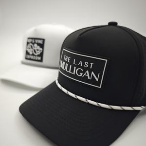 Wholesale 5 Panel Curved Brim Adjustable Golf Hat Custom Design Polyester Canvas Sports Cap Fashionable <b>PVC</b> Patch Leopard Dot - Product Image 6