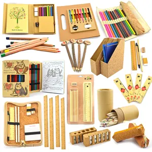 Wholesale China Supplies Professional Eco Friendly Wood paper Stationery Stationeries Office Items Products Supplier