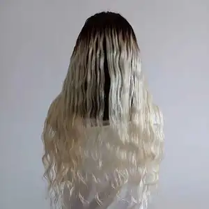 Extensão de cabelo invisível barato remy russo, extensão de cabelo de penas invisíveis