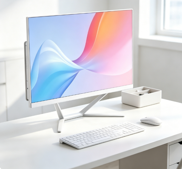 23.8inch AIO PC with 64GB+1TB Desktop Computer