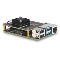 Prix usine Raspberry Pi 4 Modèle B PoE HAT PoE PD Module IEEE802.3af Standard 5V 2.5A 37V à 57V Carte de module PoE