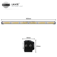 COB LED-Blitzlicht leiste mit hoher Helligkeit Neuer Zustand Auto warnung Not blinklichter für LKWs und Geländewagen