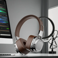 2025 nuevos auriculares profesionales clásicos plegables DJ Studio Ture estéreo sobre la oreja V5.4 auriculares inalámbricos directos de fábrica para juegos