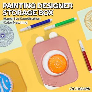 Đa Chức Năng Hình Học Cai Trị Nghệ Sĩ Vẽ Các Công Cụ Và Vật Liệu Thiết Lập Ưa Thích Văn Phòng Phẩm Các Mặt Hàng Bán Buôn Cho Trẻ Em - Product Image 2
