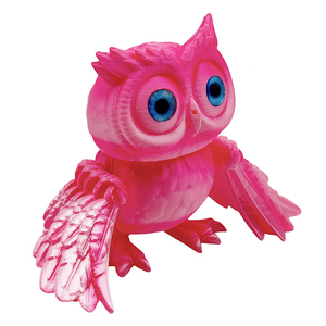 Figura Articulada de Búho Impresa en 3D con Ojos de Cristal, Articulaciones Móviles, Juguete Antiestrés, Decoración de Escritorio, Regalo Unisex - Product Image 3