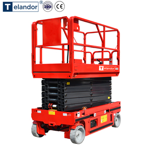 ลิฟท์กรรไกรแบบเต็มตัว 14 เมตร 230 กิโลกรัม สำหรับติดตั้งป้าย พร้อมบริการ OEM - Product Image 4