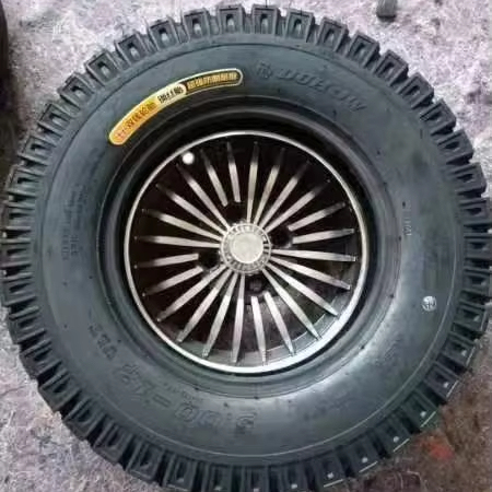Chinese Electric Car Wheel Rim Rubber Tire 12 Inch 5.00-12 and 14 Inch 195R14C Outer Tire