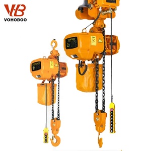 Palan à chaîne électrique personnalisé 1ton 5ton 10ton pour crochet de grue de portique, palan à chaîne électrique suspendu avec sac de chaîne - Product Image 1