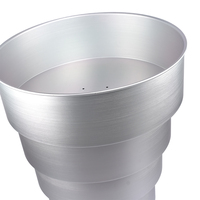 Moule à gâteau rond en aluminium personnalisé de 10x4 pouces, plusieurs tailles de 10 à 20 pouces, ensemble d'ustensiles de cuisson personnalisés, outils de pâtisserie