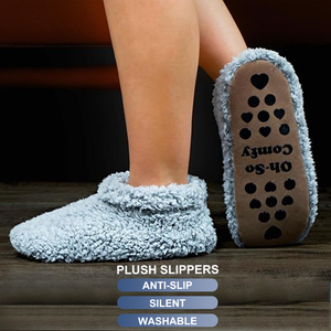 Pantuflas Cálidas de Invierno, Felpa, Suaves, Cómodas, Silenciosas, para Interiores, para Hombre y <span class=keywords><strong>Mujer</strong></span> - Product Image 2