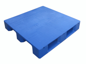 Fabrikant OEM Groothandel Nieuwe HDPE Zware Kwaliteit Dubbelzijdige Platte Gerecycleerde Verplaatsbare Blaasgegoten Kunststof Pallet - Product Image 1