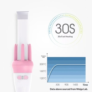 Rizador <span class=keywords><strong>de</strong></span> pelo mágico con ondas <span class=keywords><strong>de</strong></span> agua caliente, tipo rollo grande, con aniones que no dañan el <span class=keywords><strong>cabello</strong></span>, herramienta práctica para dormitorio - Product Image 5