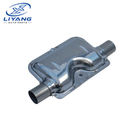 Nuevo Tubo de Escape Curvo de 24mm para Calentador Diésel de Estacionamiento, RV, Camper, Van - Silenciador Metálico, Tubo de Curva, Piezas de Automóvil