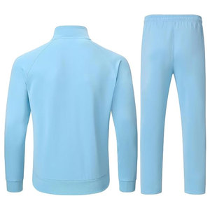Ensemble de survêtement haute performance pour homme, veste légère à fermeture éclair intégrale et pantalon de survêtement ajusté pour l'entraînement sportif - Product Image 2