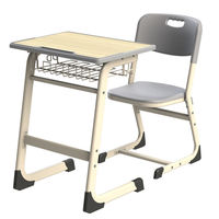 Meubles scolaires en gros d'usine, ensembles de bureaux et de chaises pour étudiants, tables et chaises pour salles de classe