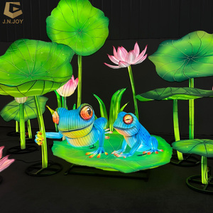 Lanterna Decorativa SGL188 per Festival della Seta Cinese, Tema Animali della Foresta, Illuminazione Tradizionale per Festività - Product Image 5