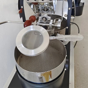 Industrial Hotel Italian <strong>Coffee</strong> Roasting Machine Drum <strong>Mini</strong> Sample <strong>Coffee</strong> Bean <strong>Roaster</strong> Machine - Product Image 5