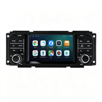 Radio Mobil Android 5" 8 Core untuk Jeep dengan GPS Terintegrasi, CarPlay Nirkabel, Layar Sentuh Kapasitif IPS & WiFi