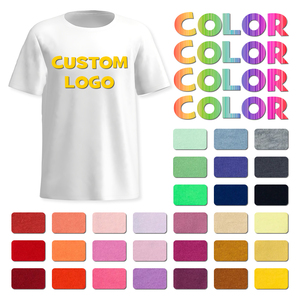 OEM Premium Oversize T-shirt unisexe pour hommes en coton et polyester avec col animé en 3D Impression numérique Design Vente en gros Logo Pattern - Product Image 3
