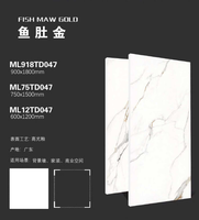 Vente flash Carreaux de marbre brillants 600x1200mm Carreaux émaillés brillants