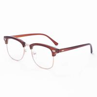 Lunettes de vue unisexes fines, montures carrées en métal noir, verres transparents anti-lumière bleue, lunettes de lecture sur ordonnance moins 250