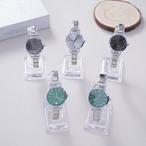Pulsera de Eslabones Italianos de Alta Calidad, Cadena de Reloj Dorada, Acero Inoxidable, Plateado, Azul, Verde, Reloj con Dijes Italianos - Product Image 3