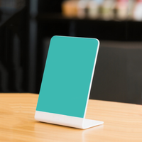 NFC examen titulaire carte HF 13.56Mhz publicité support carte NFC Table support carte Qr Code pour Menu