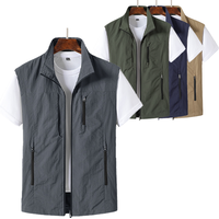 Uniforme de photographe de presse avec logo personnalisé, vêtements de travail, veste en maille de sécurité pour la chasse, gilet de pêche pour le tir