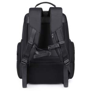 Wholesale Multi Function 1680D Black Backpack Multi Pocket <b>Usb</b> Laptop Bag for Travel Fashion Vintage City Business Commute Bag - Product Image 3